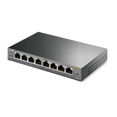 9. TP-Link TL-SG108PE Managed L2 Gigabit Ethernet (10/100/1000) PoE Support Black