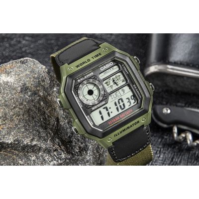 5. Men's Watch CASIO AE-1200WHB-3BVDF + BOX