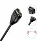 3. Tech-Protect MC04 UltraBoost USB-C Cable for Garmin Watch 1m - Black