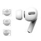 3. Tech-Protect Ear Tips for AirPods Pro 1 / 2 in sizes S / M / L - white (3 pcs.)