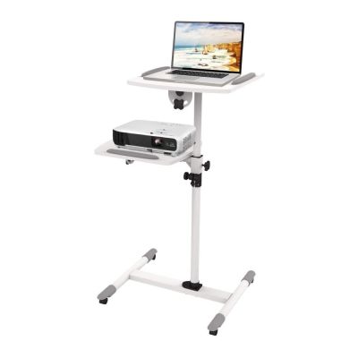 5. TECHLY PROJECTOR TABLE HIGH WHITE