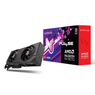 8. graphics card SAPPHIRE PULSE RX 9070 GAMING 16GB