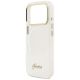 6. Guess IML Gradient Script Metal MagSafe Case for iPhone 17 Pro - White
