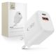 Tech-Protect NCA30 PD 30W QC3.0 USB-A / USB-C Wall Charger - White