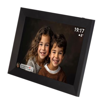 2. Denver PFF-1012 Digital Photo Frame Black 25.6 cm (10.1") Touchscreen Wi-Fi