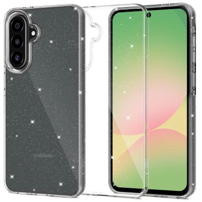 Tech-Protect FlexAir Case for Samsung Galaxy A27 5G - Clear and Glitter