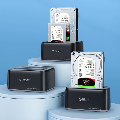 3. Orico 6819C3 Docking Station for 2.5"/3.5" SATA HDD/SSD - Black