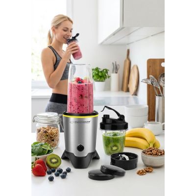 21. Esperanza MASTER EKM028 sports blender (1000W; black and silver)