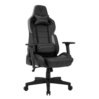 3. SENSE7 Sentinel Gaming Chair Upholstered Seat Black, Gray