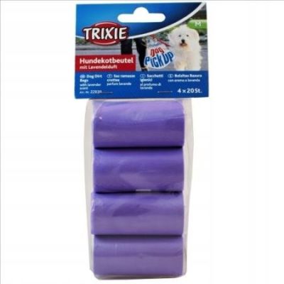 TRIXIE Doggy Pick Up - poop bags - 4x 20 pcs.