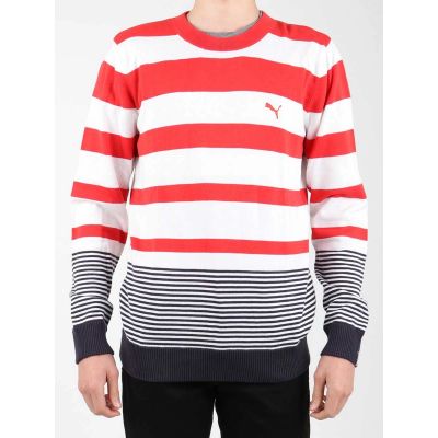 4. Puma Striped Sailing Sweater 554124-01