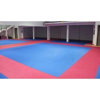 8. Exercise mat with Safety Certificate - Puzzle 1x1m - Tatami 2 cm