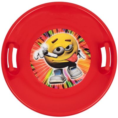 5. UFO Snow Sledding Disc, Red, R.M