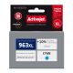 Activejet AH-963CRX Ink Cartridge (replaces HP 963XL 3JA27AE; Premium; 1760 pages; 25 ml, blue)