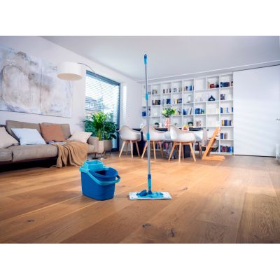 6. Leifheit 55510 mop Steel Microfiber Green