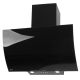 AKPO WK-4 Clarus 60 Black chimney hood (600mm; curved black glass front)