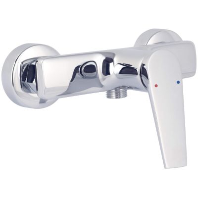 Wall-mounted shower faucet