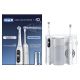 2. Oral-B iO6 & OxyJet Adult Rotating-Pulsating Toothbrush White