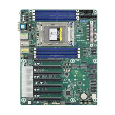 9. ASRock ROMED8-2T Motherboard 1x SP3 AMD Epyc 7000 SoC (SATA, NVMe, 2xM.2, 2x10GbE, IPMI)