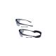 3. Wosport Black Shooting Glasses - 3 Interchangeable Lenses, Strap