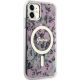 4. Guess GUHMN61HCFWSP iPhone 11 / Xr 6.1" pink/pink hardcase Flower MagSafe