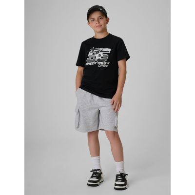 4. Boys’ Regular Fit Printed T-Shirt 4F 4FJRAW26TTSHM4342-20S