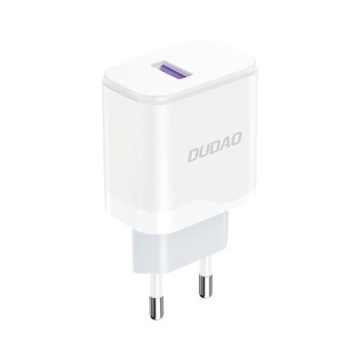 Dudao A20EU USB-A 18W network charger - white