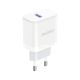 Dudao A20EU USB-A 18W network charger - white