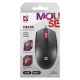 4. DEFENDER MOUSE DELTA MM-523 BLACK OPTICAL