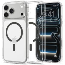 Spigen Ultra Hybrid MagSafe Case for iPhone 18 Pro / 17 Pro - Clear Graphite