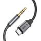2. Tech-Protect UltraBoost audio USB-C / 3.5mm mini jack cable 1 m - black