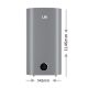 8. Electric boiler LIN LIFVD1SMGY 100L UNIVERSAL gray WiFi