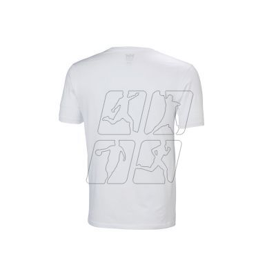 2. Helly Hansen Logo T-shirt 33979-001 white M