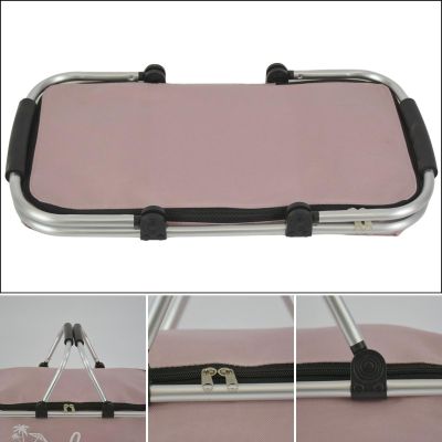 3. FOLDABLE THERMAL TRAVEL BASKET 35L REDCLIFFS PINK