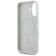 7. Karl Lagerfeld Silicone Double Heads And Circle MagSafe case for iPhone 16 beige