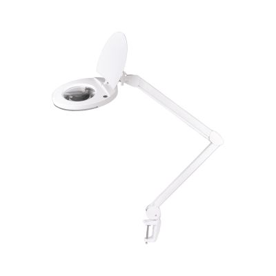 Rebel 5D 8W 6500K Workshop Lamp with Magnifying Glass