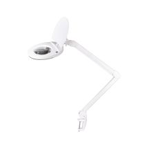 Rebel 5D 8W 6500K Workshop Lamp with Magnifying Glass