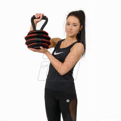 9. Kettlebell adjustable soft 20 lbs HMS KRM20