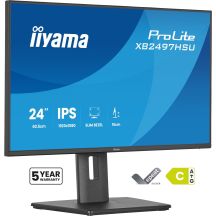iiyama ProLite XB2497HSU-B1 computer monitor 60.5 cm (23.8") 1920 x 1080 px Full HD LED Black