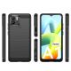 3. Carbon Case case for Xiaomi Redmi A1+ flexible silicone carbon cover black