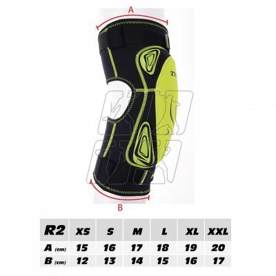 5. Tempish React Pro R2 floorball kneepads 1350000509