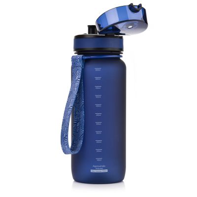 71. Meteor 650 ml navy blue sports bottle