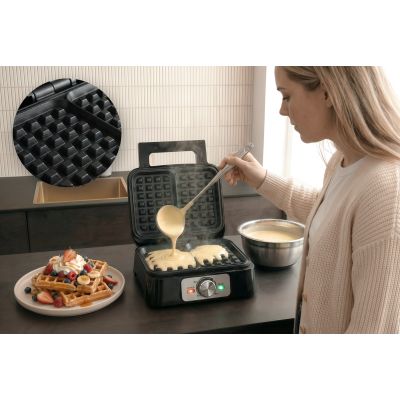 3. PROMIS WAFFLE IRON FOR 2 WAFFLES WAP1600