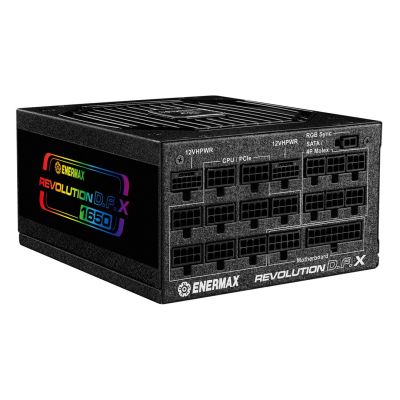 9. Enermax Power Supply 1650W Revolution DFX ATX 3.0 80+ Gold