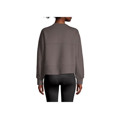 3. CASALL Boxy Crew Neck Sweatshirt, gray