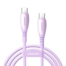 Joyroom S-A59 Vibrant Series 60W USB-C - USB-C Cable 1.2m - Purple