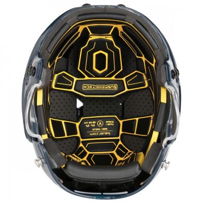 14. Bauer Re-akt 100 Yth Combo Hockey Helmet
