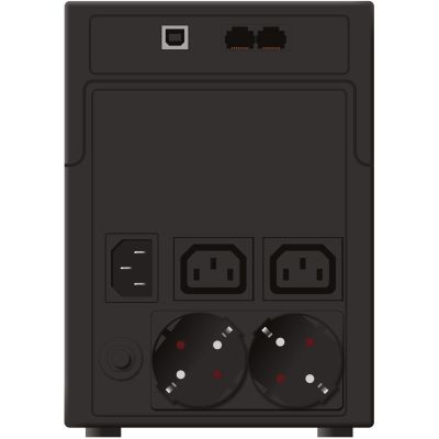 3. PowerWalker VI 1200 SH Schuko Line-interactive technology 1.2 kVA 600 W 4 x mains sockets