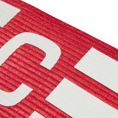 7. adidas Tiro L AB captain's armband red and white KD4250