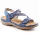 17. Comfortable Rieker W RKR587 blue sandals